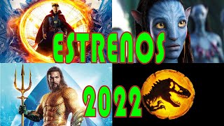 ESTRENOS DE PELICULAS 2022 [upl. by Yvehc]