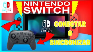 COMO CONECTAR O SINCRONIZAR EL MANDO PRO CONTROLLER A LA NINTENDO SWITCH 2020 🎮 😁 [upl. by Teryn]