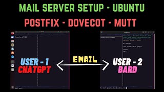 How To Setup MAIL Server  Postfix SMTP  Dovecot POP3IMAP  Mutt Email Client  Ubuntu [upl. by Yeneffit818]