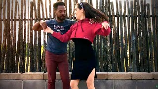 BAILANDO MERENGUE CON SWING  Dakhóta y Edwin [upl. by Rehprotsirhc929]