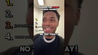 Ranking the worst school pranks pt 2 🤣😭 [upl. by Eanrahc747]