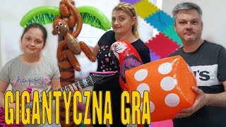 GIGANTYCZNA GRA PLANSZOWA 😱 SPECJAL NA 300000 SUBSKRYPCJI 😍 GIANT BOARD GAME CHALLENGE ❗ [upl. by Cerelia]