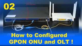 How to Configured GPON ONU and OLT Such asBT762XR amp BTPON OLT [upl. by Cryan946]