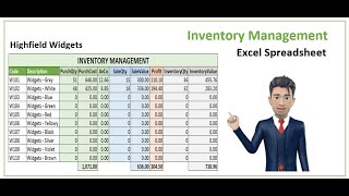 How to create an Inventory Management System using Excel in 2021 [upl. by Dee]