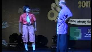 giriraj with priyantha comedy act part 02 [upl. by Ruddy]