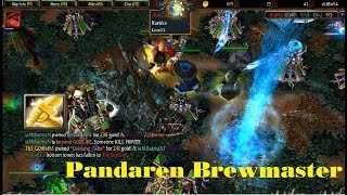 Dota 1  Pandaren Brewmaster Mangix Gameplay [upl. by Beeck]