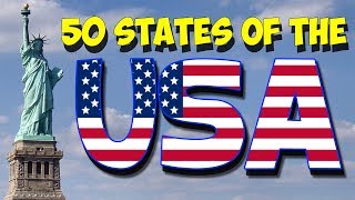 The 50 States of the USA Fun Song [upl. by Fiore]