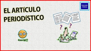 EL ARTÍCULO PERIODÍSTICO [upl. by Heddi]