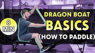 Dragon Boat Technique For Beginners  How To Paddle [upl. by Melania793]