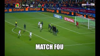 Algérie vs Nigéria 21 can 2019  présentateur du BEIN SPORTS pleure de joie [upl. by Koralle]