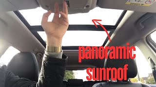 How it worksPanoramic Sunroof [upl. by Ruzich770]