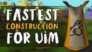 UIM Fossil Island Construction Guide OSRS [upl. by Otrebogir]