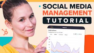 Social Media Management Software Tutorial  HubSpot Marketing Hub [upl. by Bevan660]