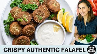 Authentic Lebanese FALAFEL  Fry amp Bake Methods [upl. by Greenebaum903]