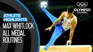 All Max Whitlock 🇬🇧 medal performances at the Olympics  Athlete Highlights [upl. by Reider]