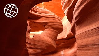 Antelope Canyon Arizona USA Amazing Places 4K [upl. by Sivrat775]