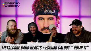 Metalcore Band Reacts  ElectricCallboy  Pump It [upl. by Dubenko]