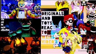 gacha club Originals and toys react to some videos [upl. by Wehtta]