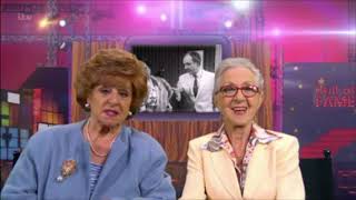 Barbara Knox and Thelma Barlow on You Saw Them Here First 2 September 2015 [upl. by Onitsoga]