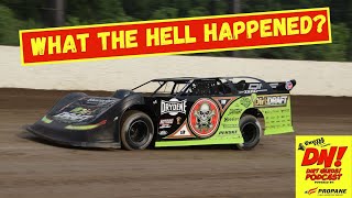 Scott Bloomquist Racing Disfunction at the Dream [upl. by Alegnave]