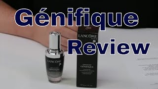 Lancôme Advanced Genifique AntiAging Face Serum Review and How to Use [upl. by Arobed]