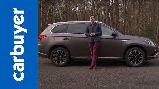 Mitsubishi Outlander PHEV SUV indepth review  Carbuyer [upl. by Assiral]