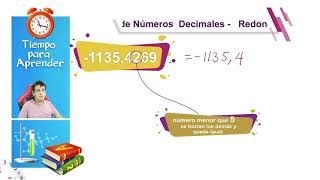 Redondeo o aproximación de números decimales [upl. by Anialam891]