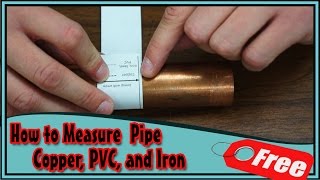 How to Measure Pipe Diameter Size Free Tool Download [upl. by Nahtannhoj]