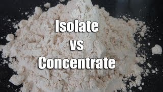 Whey Protein Isolate vs Concentrate [upl. by Eirot]