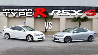 Integra Type R vs Acura RSX Type S [upl. by Beret86]