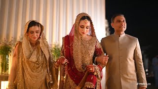 Areebah amp Shanawer  Pakistani Wedding Highlights MinekiShadi  MAKSTUDIO [upl. by Ayenat]