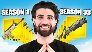 Ranking the BEST Weapon from EVERY Fortnite Season [upl. by Mercedes]