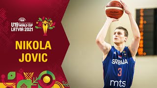 Nikola Jovic shows his skills  Best plays in the group stage  FIBA U19 World Cup [upl. by Griz515]