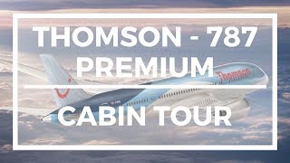 THOMSON PREMIUM CABIN  DREAMLINER 787  LGWCUN [upl. by Raddie]