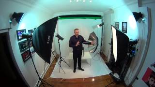 studio lighting basics  home based studio easy set up  1234 lights portrait [upl. by Anirdnajela212]