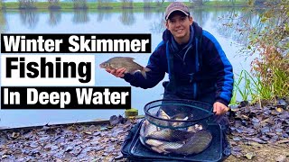 Winter Skimmer Fishing In Deep Water  Bank End Fishery [upl. by Ohcirej]