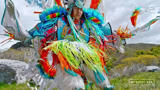 Native American Fancy War Dance  4K HDR 1000fps [upl. by Yankee]