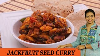 JACKFRUIT SEED CURRY  Mrs Vahchef [upl. by Weide]