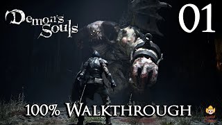 Demons Souls Remake  Walkthrough Part 1 Gates of Boletaria [upl. by Elfie]