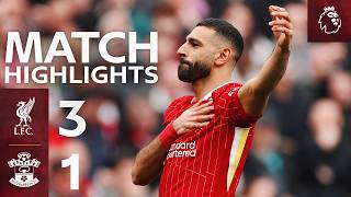 Highlights Liverpool vs Southampton 31  Nunez Finish amp Two Salah Penalties [upl. by Eadwine]