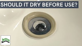 How To Use Plumbers Putty [upl. by Ellinej]