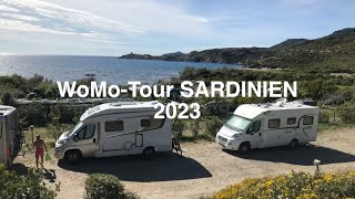 SARDINIEN WOMO TOUR 2023 [upl. by Noteek]