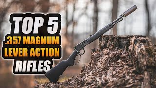 TOP 5 best 357 Magnum Lever Action Rifles  Madman Review [upl. by Kipp56]