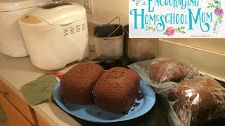 Jamerrills Banana Bread  Easy Bread Machine Recipe [upl. by Esnohpla]