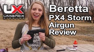 Beretta PX4 Storm Air Gun BB  Pellet Pistol  Umarex Airgun Review [upl. by Acireed]