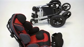 How to Fold the ZIPPIE Voyage Early Intervention Stroller [upl. by Noreen]