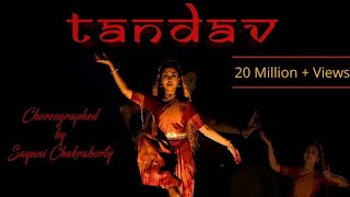 TANDAV  Choreography by Sayani Chakraborty Times music spiritual  Shankar Mahadevan [upl. by Jolda]