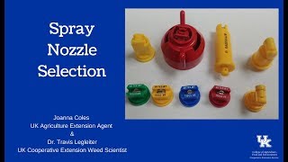 Spray Nozzle Selection [upl. by Lillith]