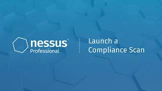 Launch a Compliance Scan in Nessus Professional [upl. by Hildebrandt]