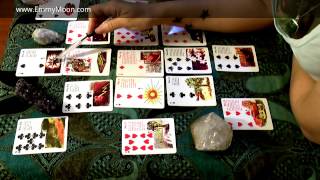 How to read Gypsy Witch Fortune Telling cards reading by Emilie Muniz [upl. by Kraft]